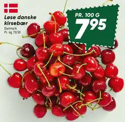 Bilka Løse danske kirsebær tilbud