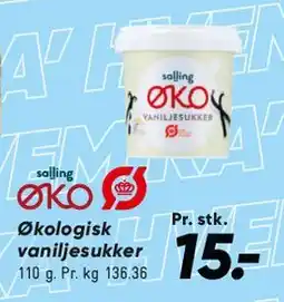 Bilka Økologisk vaniljesukker tilbud