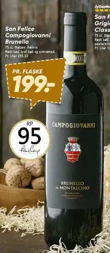 Bilka San Felice Campogiovanni Brunello tilbud