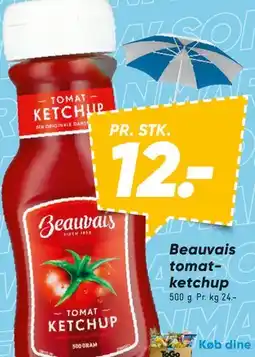 Bilka Beauvais tomat-ketchup tilbud
