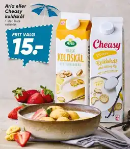 Bilka Arla eller Cheasy koldskål tilbud