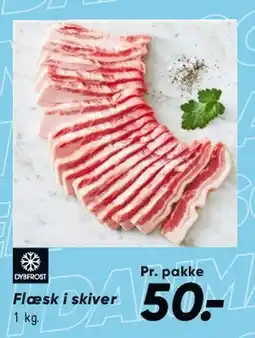 Bilka Flæsk i skiver tilbud
