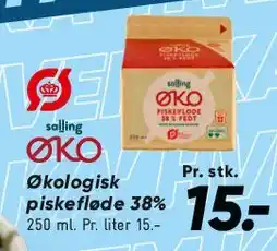 Bilka Økologisk piskefløde 38% tilbud