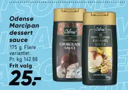 Bilka Odense marcipan / dessert sauce tilbud