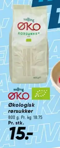 Bilka Økologisk rørsukker tilbud