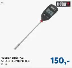 Davidsen Weber digitalt stegetermometer tilbud