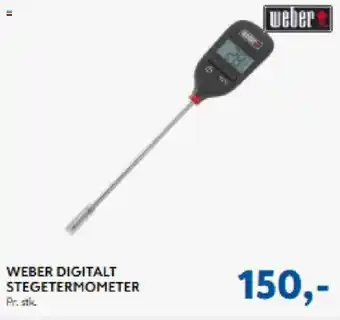 Weber digitalt stegetermometer