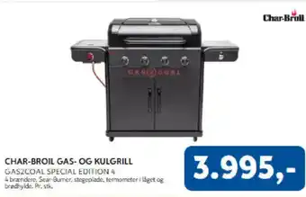 Davidsen Char-Broil gas- og kulgrill tilbud