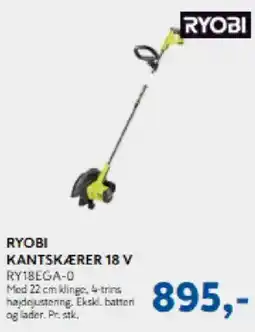 Davidsen Ryobi Kantskærer 18 v tilbud