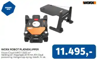 Worx Robot plæneklipper