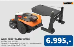 Davidsen Worx Robot plæneklipper tilbud
