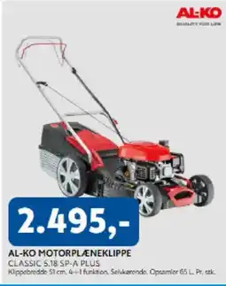 Davidsen Al-Ko motorplæneklippe tilbud