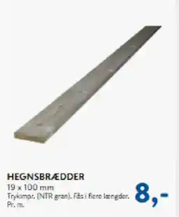 Davidsen Hegnsbrædder tilbud