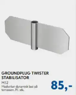 Davidsen Groundplug twister stabilisator tilbud