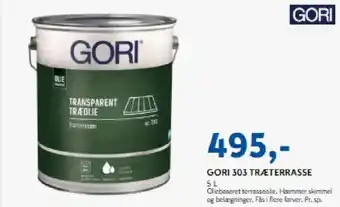Davidsen Gori 303 træterrasse tilbud