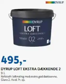 Davidsen Dyrup loft ekstra dækkende 2 tilbud