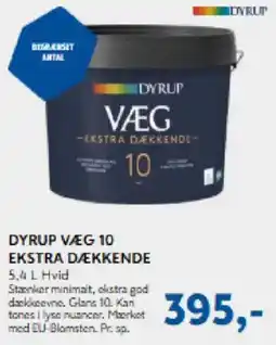 Davidsen Dyrup væg 10 ekstra dækkende tilbud