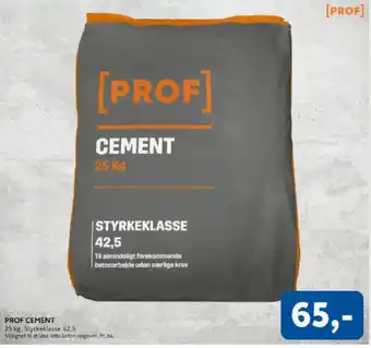 Davidsen Prof cement tilbud