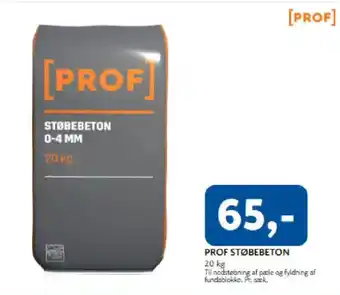 Davidsen Prof støbebeton tilbud
