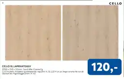 Davidsen Cello XL laminatgulv tilbud