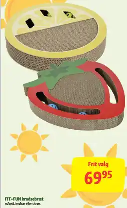 Maxi Zoo FIT+FUN kradsebræt tilbud