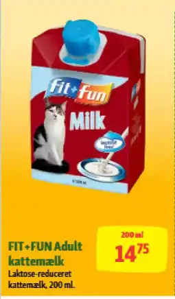 Maxi Zoo FIT+FUN Adult kattemælk tilbud