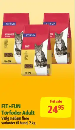 Maxi Zoo FIT+FUN Tørfoder Adult tilbud