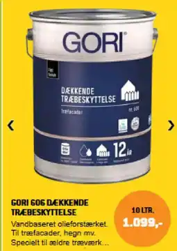 XL-BYG Gori 606 dækkende træbeskyttelse tilbud