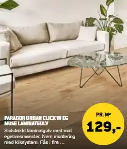 XL-BYG Parador urban click'in eg muse laminatguly tilbud