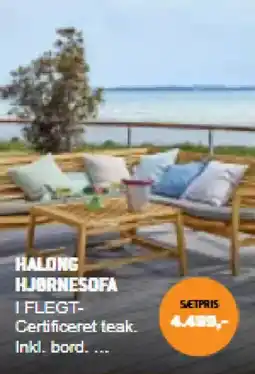 XL-BYG Halong hjørnesofa tilbud