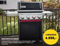 XL-BYG Weber spirit EP-425 gasgrill tilbud