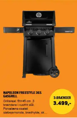 XL-BYG Napoleon freestyle 365 gasgrill tilbud