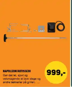 XL-BYG Napoleon rotisseri tilbud