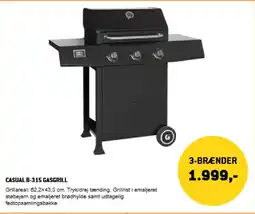 XL-BYG Casual B-315 gasgrill tilbud
