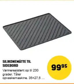 XL-BYG Silikonemåtte til sidebord tilbud