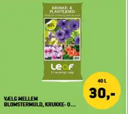 XL-BYG Vælg mellem blomstermuld, krukke- O... tilbud