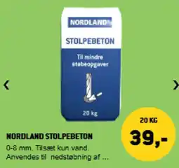 XL-BYG Nordland stolpebeton tilbud