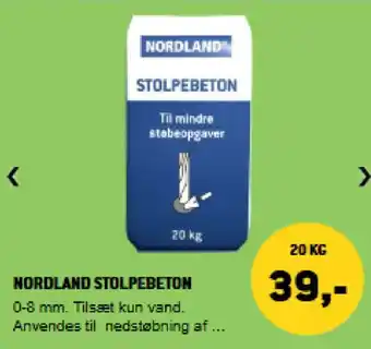 XL-BYG Nordland stolpebeton tilbud