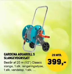 XL-BYG Gardena aquaroll s slangevognssæt tilbud