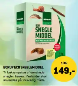 XL-BYG Borup Eco sneglemiddel tilbud
