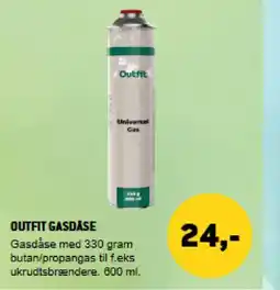 XL-BYG Outfit gasdåse tilbud