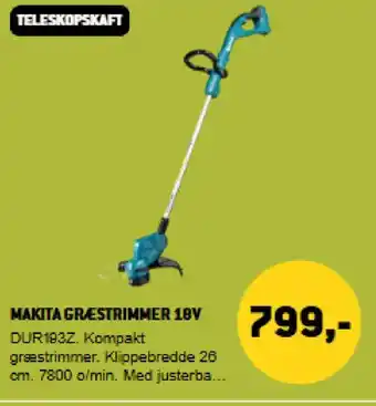 XL-BYG Makita græstrimmer 18v tilbud