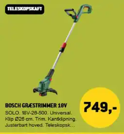 XL-BYG Bosch græstrimmer 19v tilbud