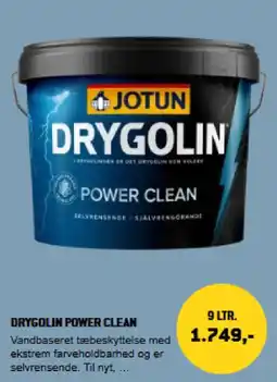 XL-BYG Drygolin power clean tilbud