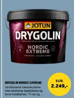 XL-BYG Drygolin Nordic extreme tilbud