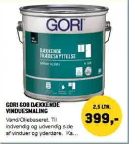 XL-BYG Gori 608 dækkende vinduesmaling tilbud
