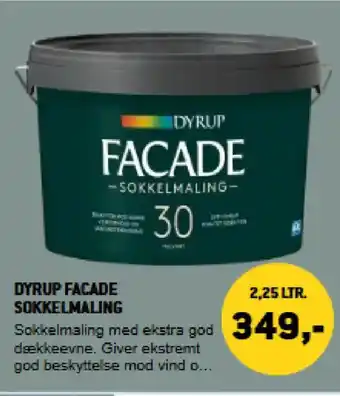 XL-BYG Dyrup Facade sokkelmaling tilbud