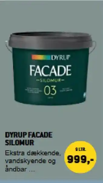 XL-BYG Dyrup Facade silomur tilbud
