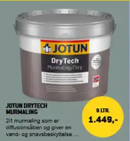 XL-BYG Jotun Drytech murmaling tilbud