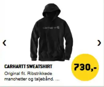 XL-BYG Carhartt sweatshirt tilbud
